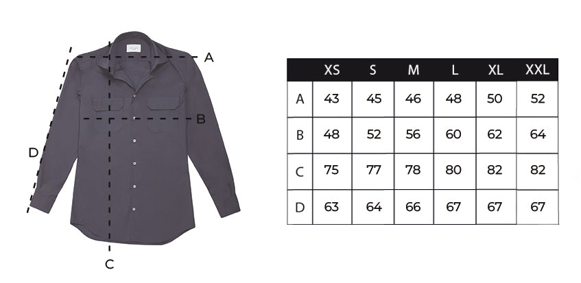 Camisa travel azul marino