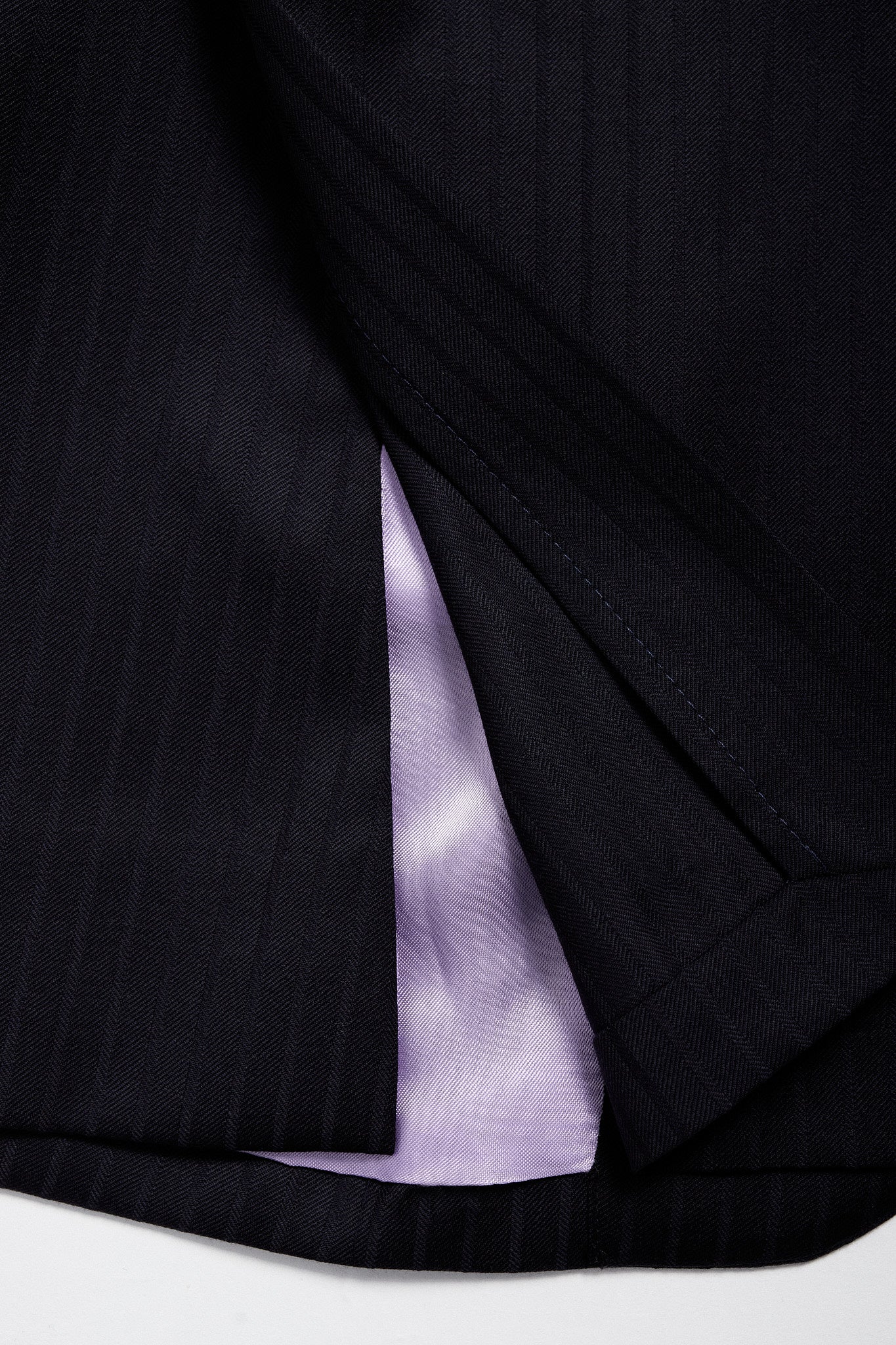 Americana Traje azul noche rayas Drago