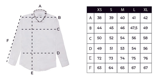 Camisa vestir blanca regular fit