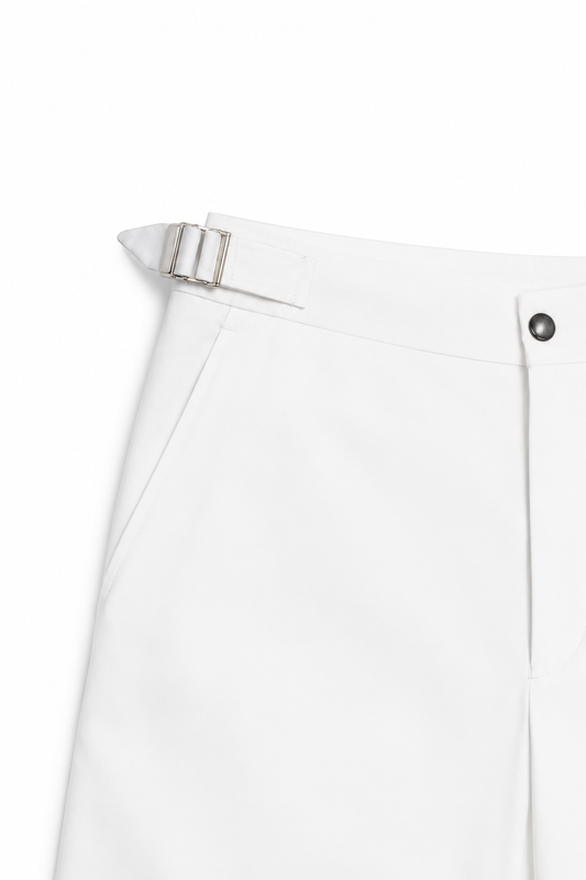 Bañador sartorial blanco