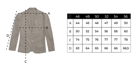 Americana lino verde