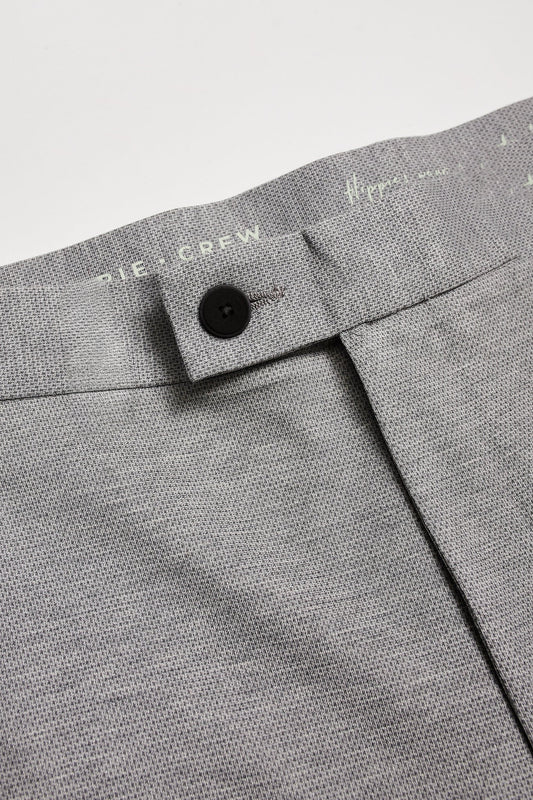 Pantalón punto premium gris