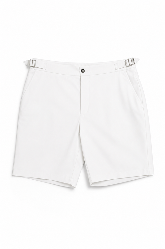 Bañador sartorial blanco