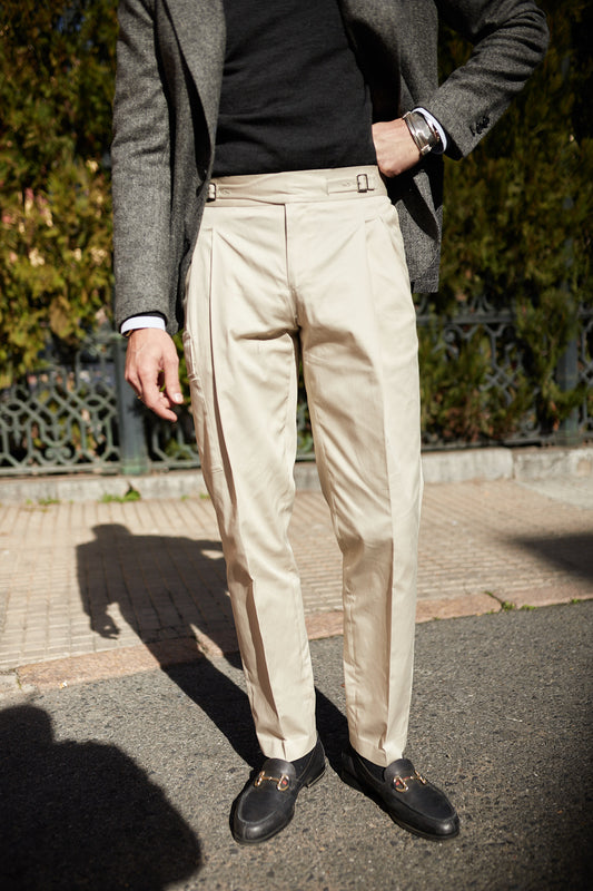 Pantalón gurkha beige Made to Order