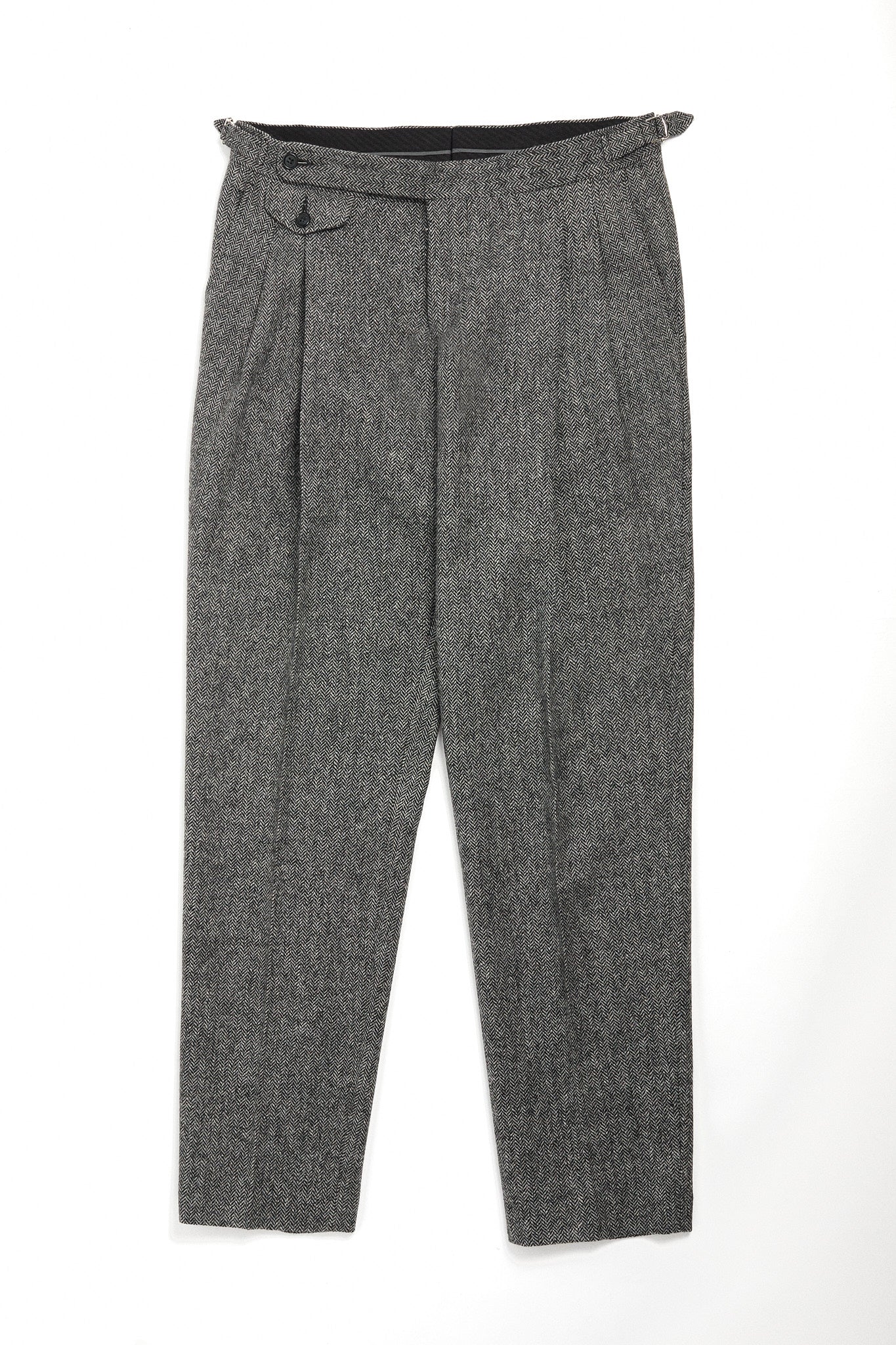 Pantalón Traje espiga gris