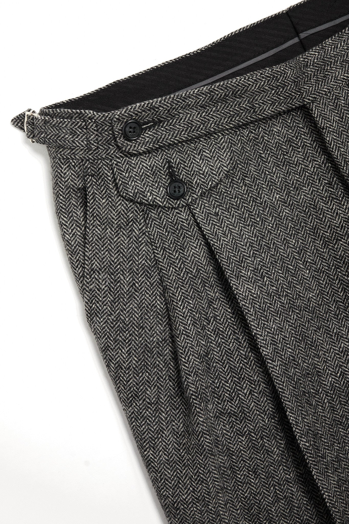 Pantalón Traje espiga gris