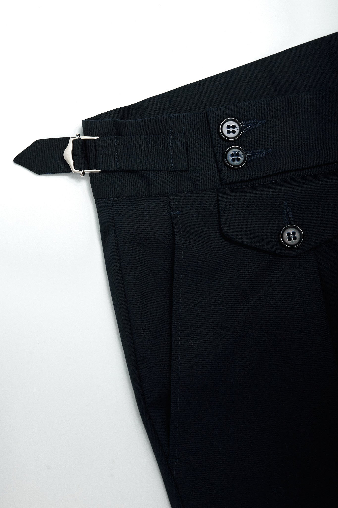 Pantalón Traje algodón azul marino