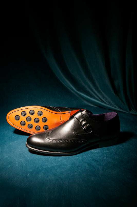 Zapatos Hebilla negro Hippie Crew