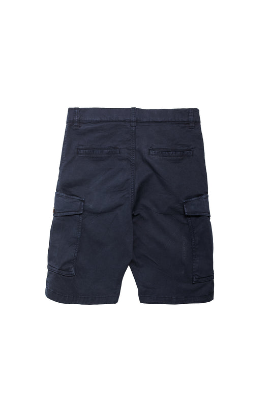 Bermudas cargo azul marino