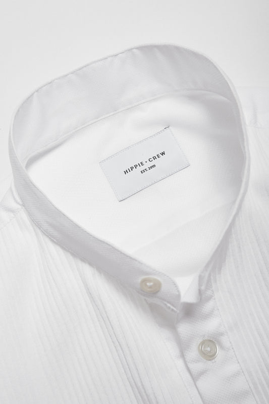 Camisa Mao blanca jaretas