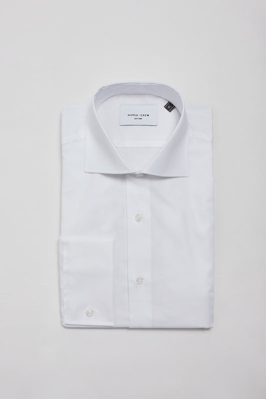 Camisa vestir blanca regular fit