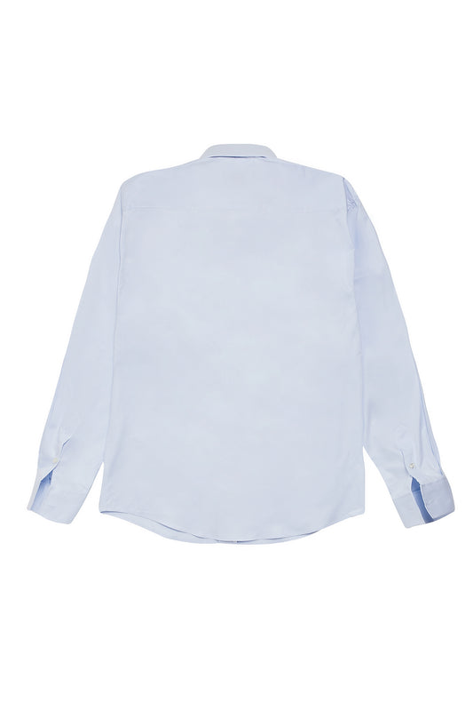 Camisa vestir azul claro regular fit
