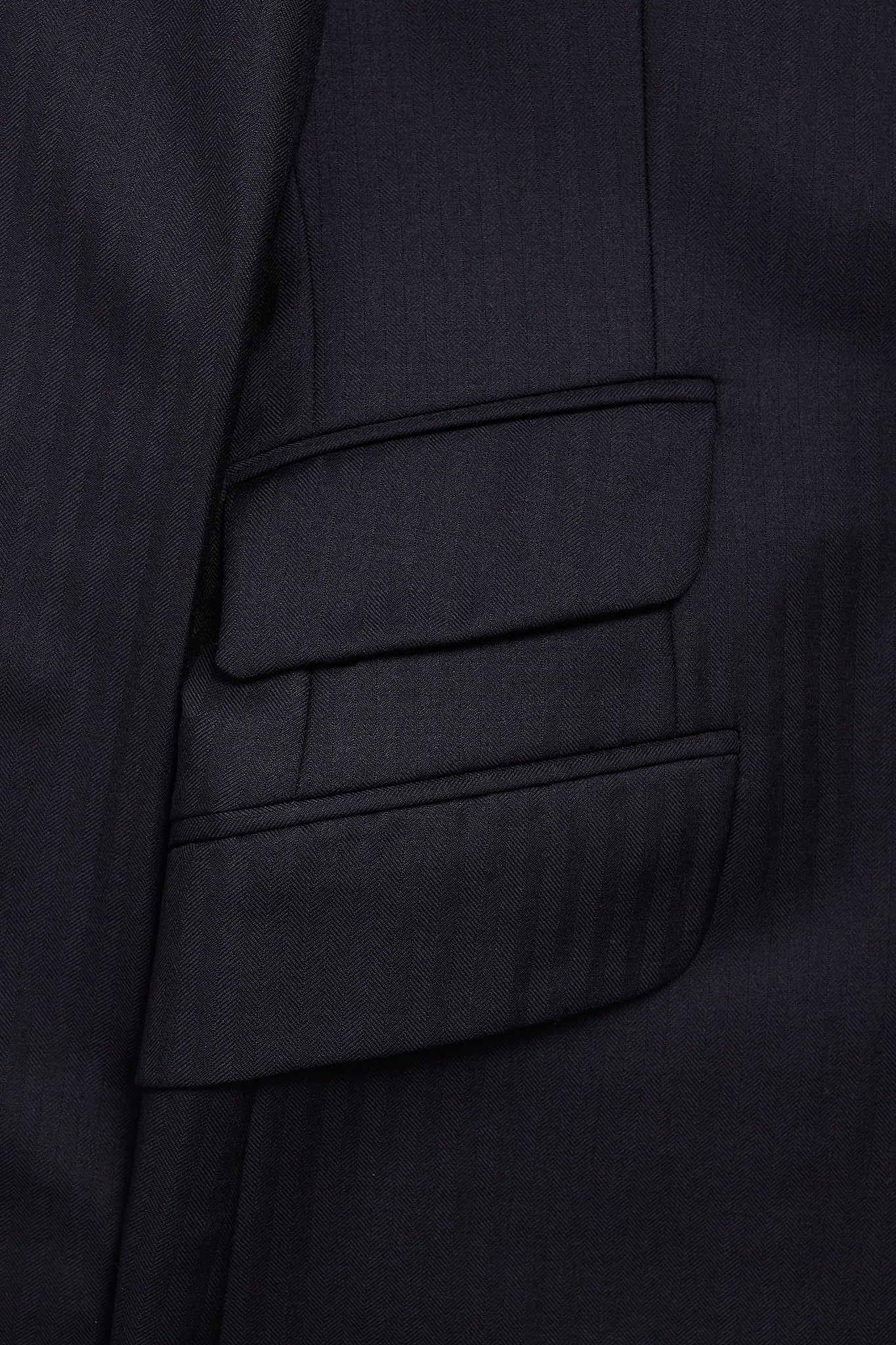Americana traje azul marino espiga Vitale Barberis