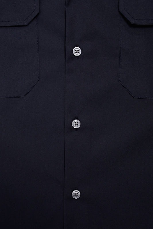 Camisa travel azul marino