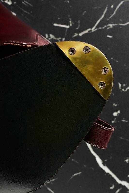 Botas Chelsea burdeos