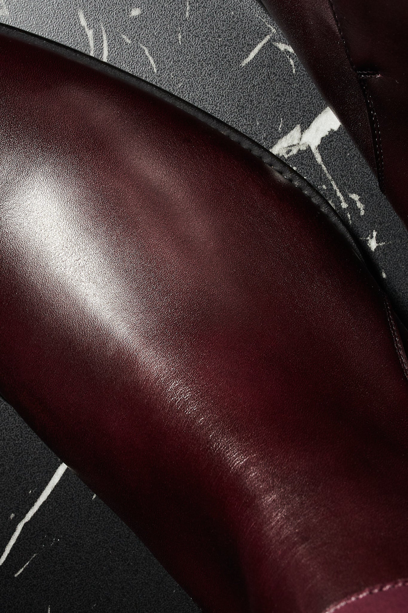 Botas ajustables burdeos