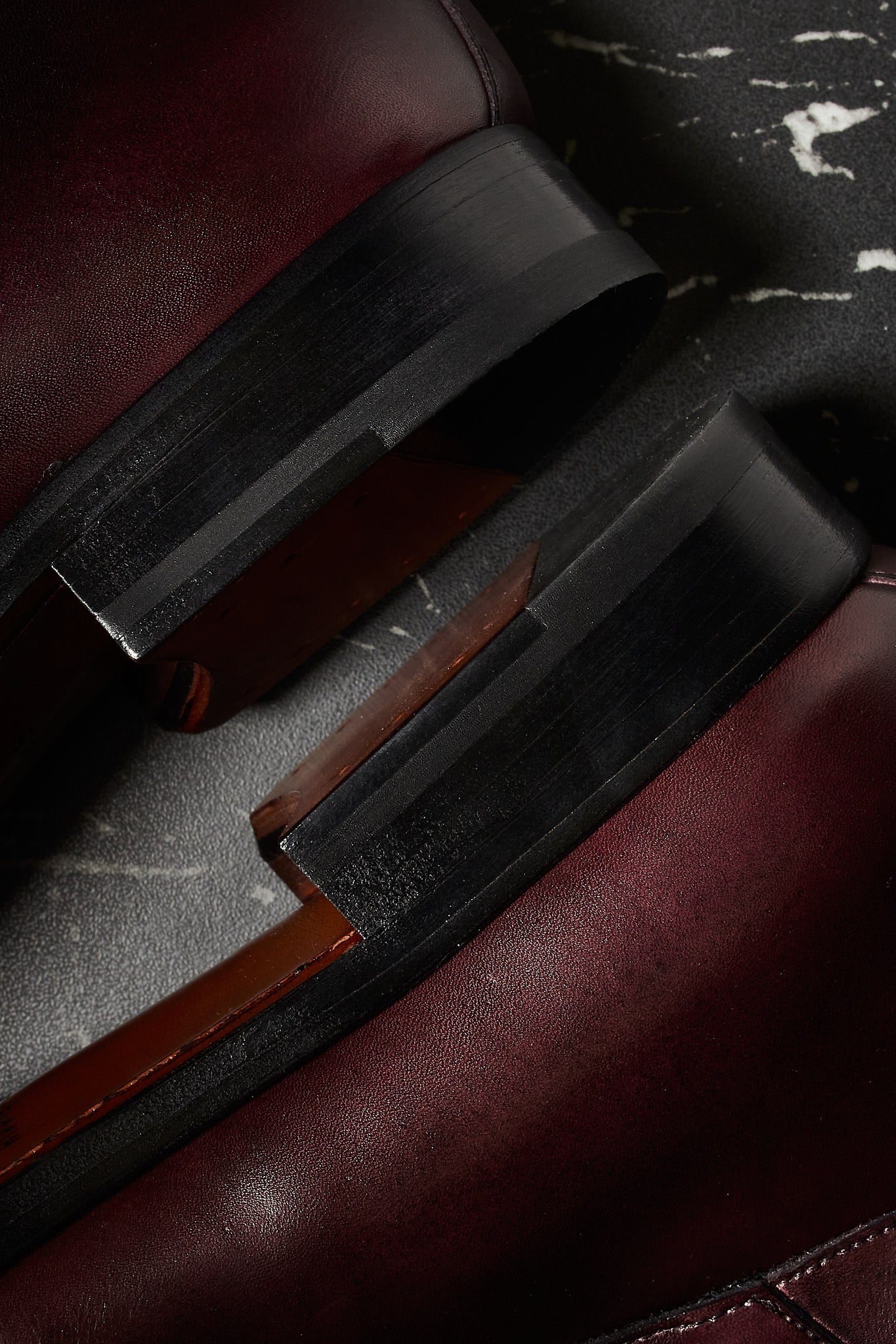 Botas ajustables burdeos