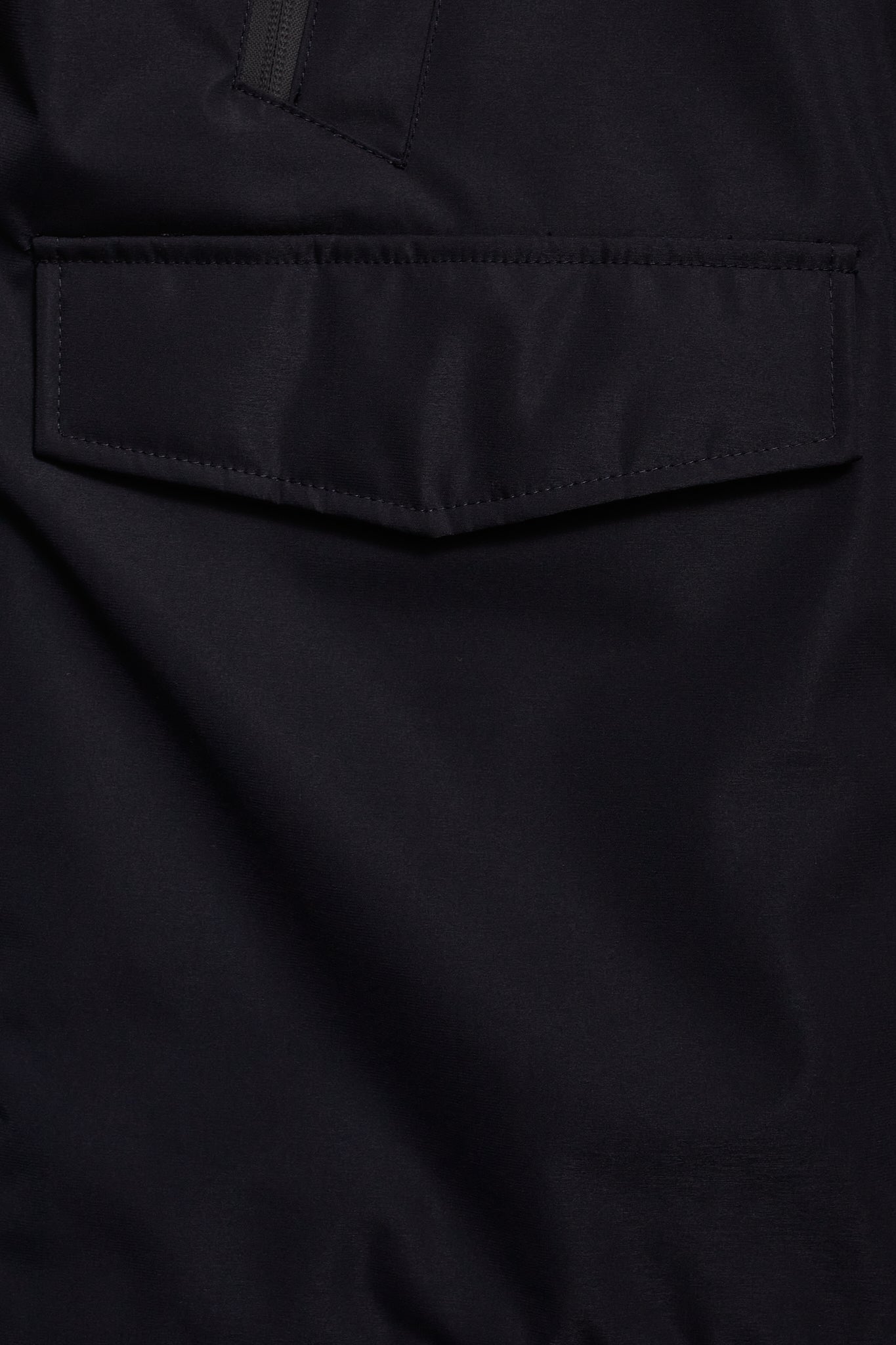 Abrigo Parka técnico azul marino