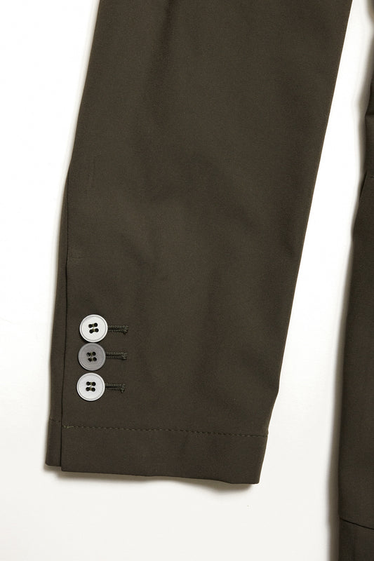 Americana técnica elástica verde