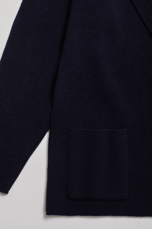 Blazer lambswool azul marino
