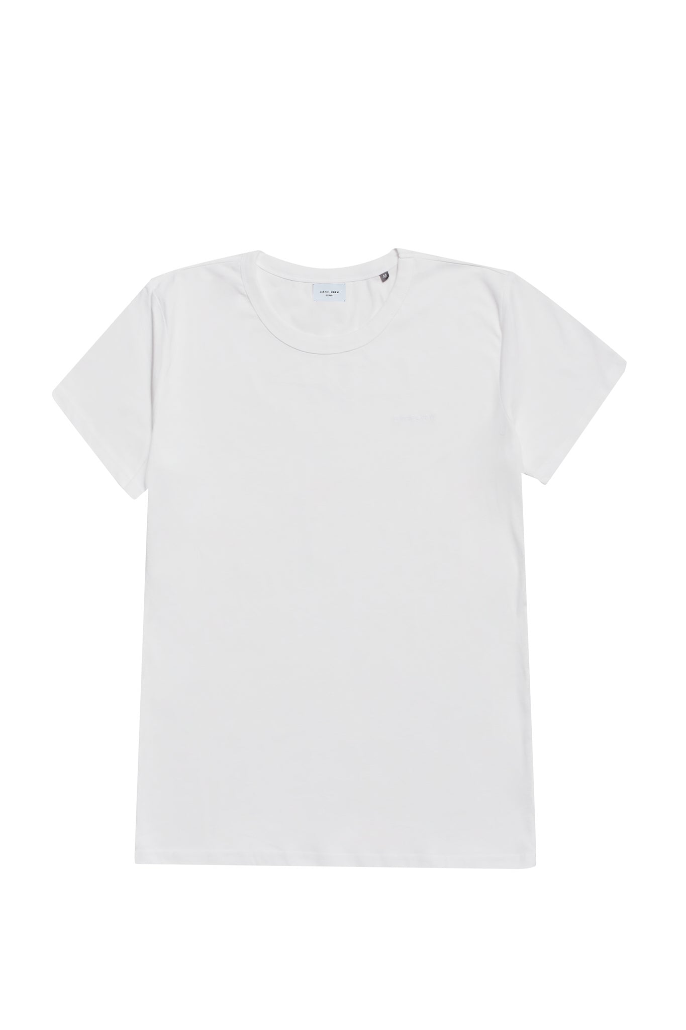 Camiseta cuello redondo blanca