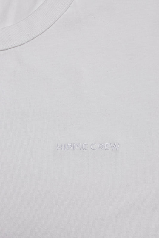 Camiseta cuello redondo blanca