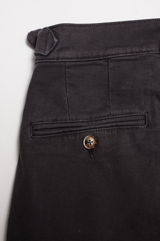 Pantalón pinzas gris premium