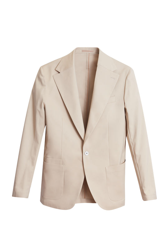 Americana técnica elástica beige