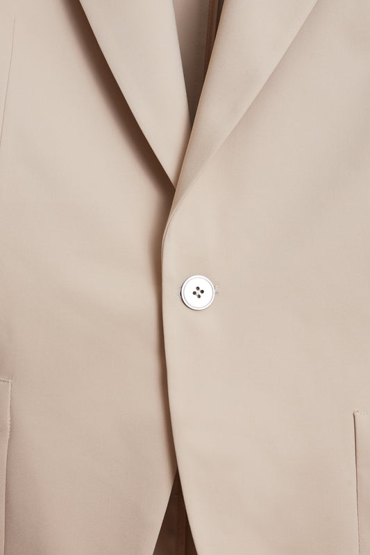 Americana técnica elástica beige