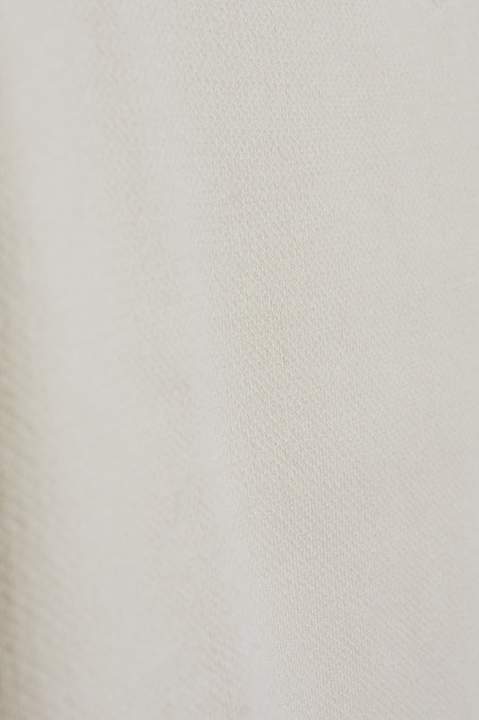 Jersey cremallera crema