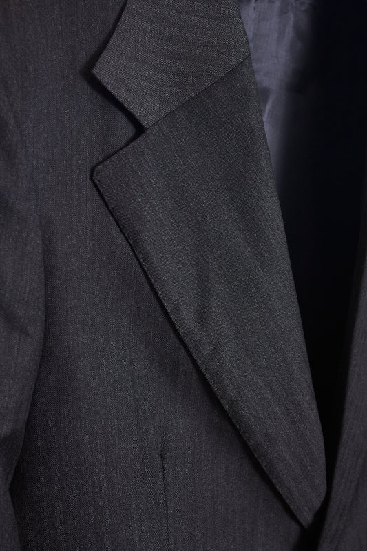 Americana traje gris espiga Ready to Wear