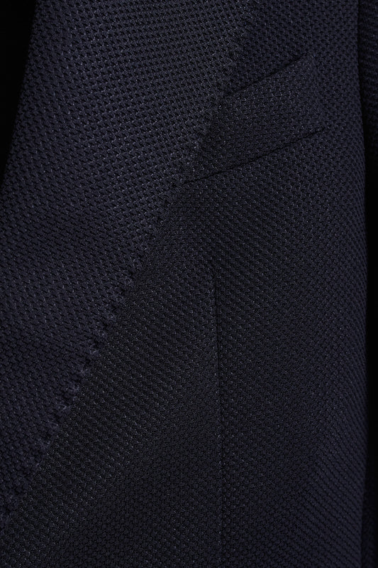 Americana punto azul marino