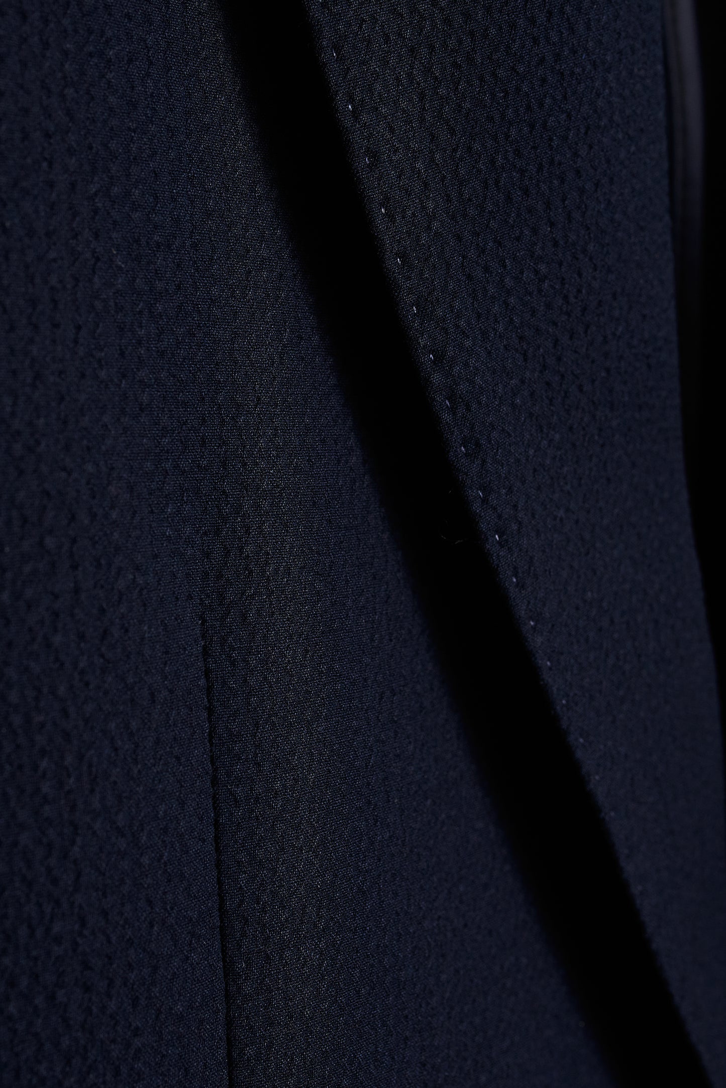 Americana seersucker azul marino