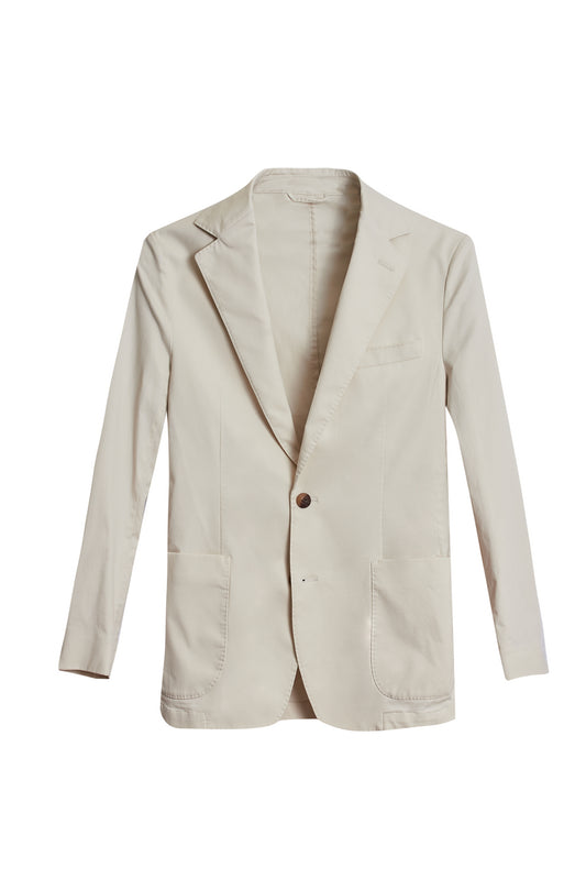 Americana algodón crema