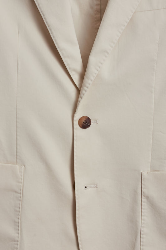 Americana algodón crema