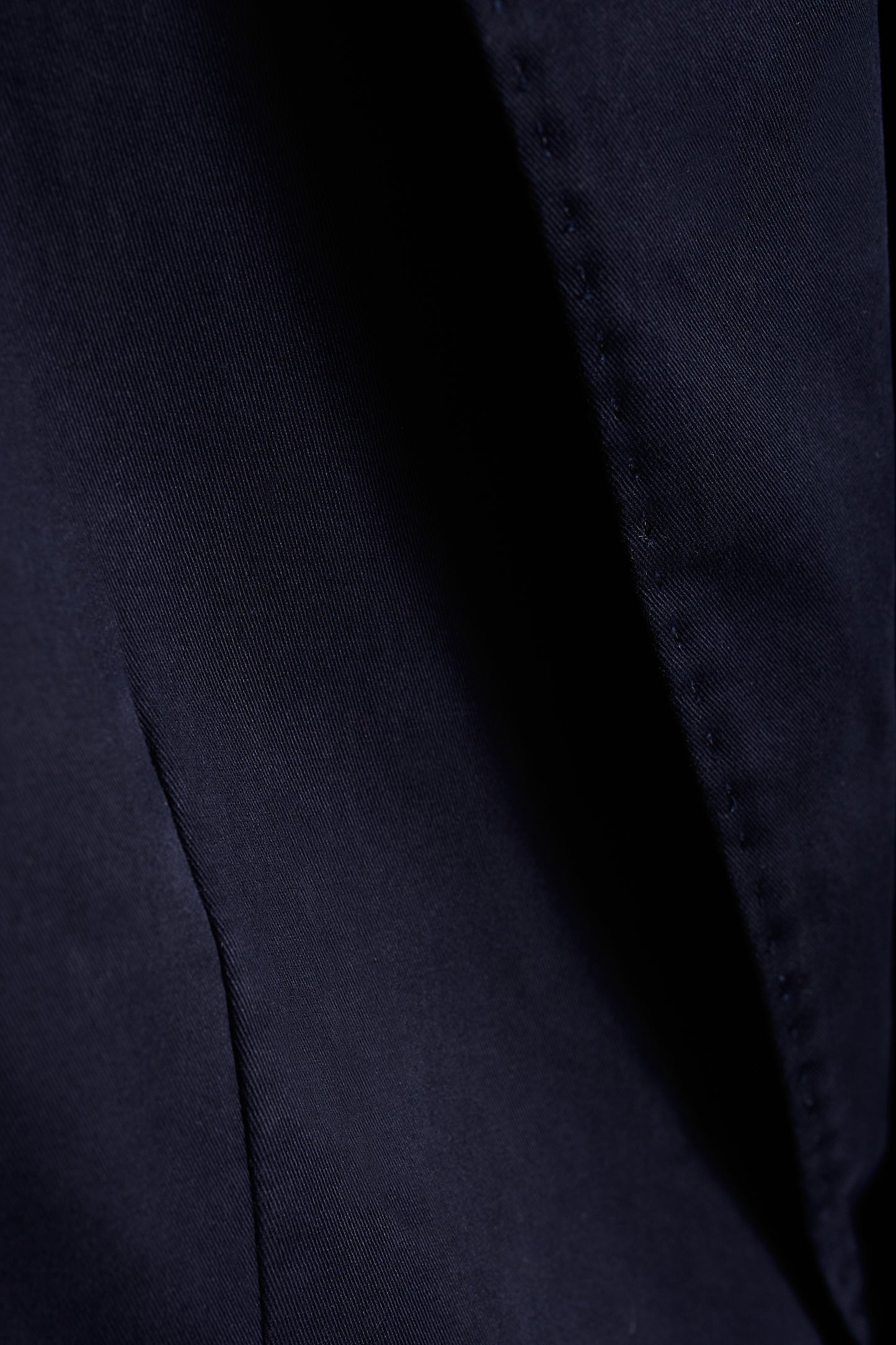 Americana algodón azul marino