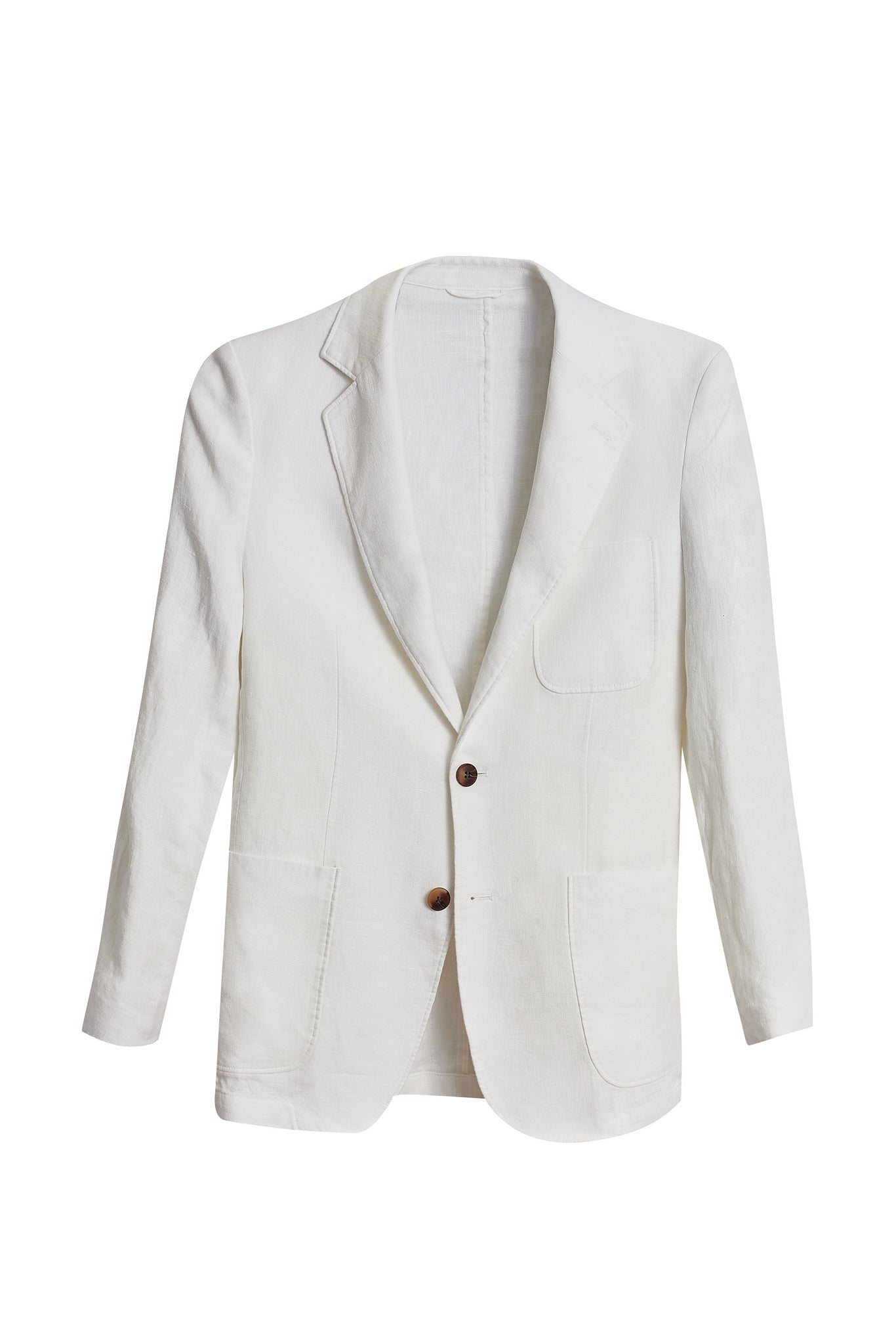 Americana lino blanca