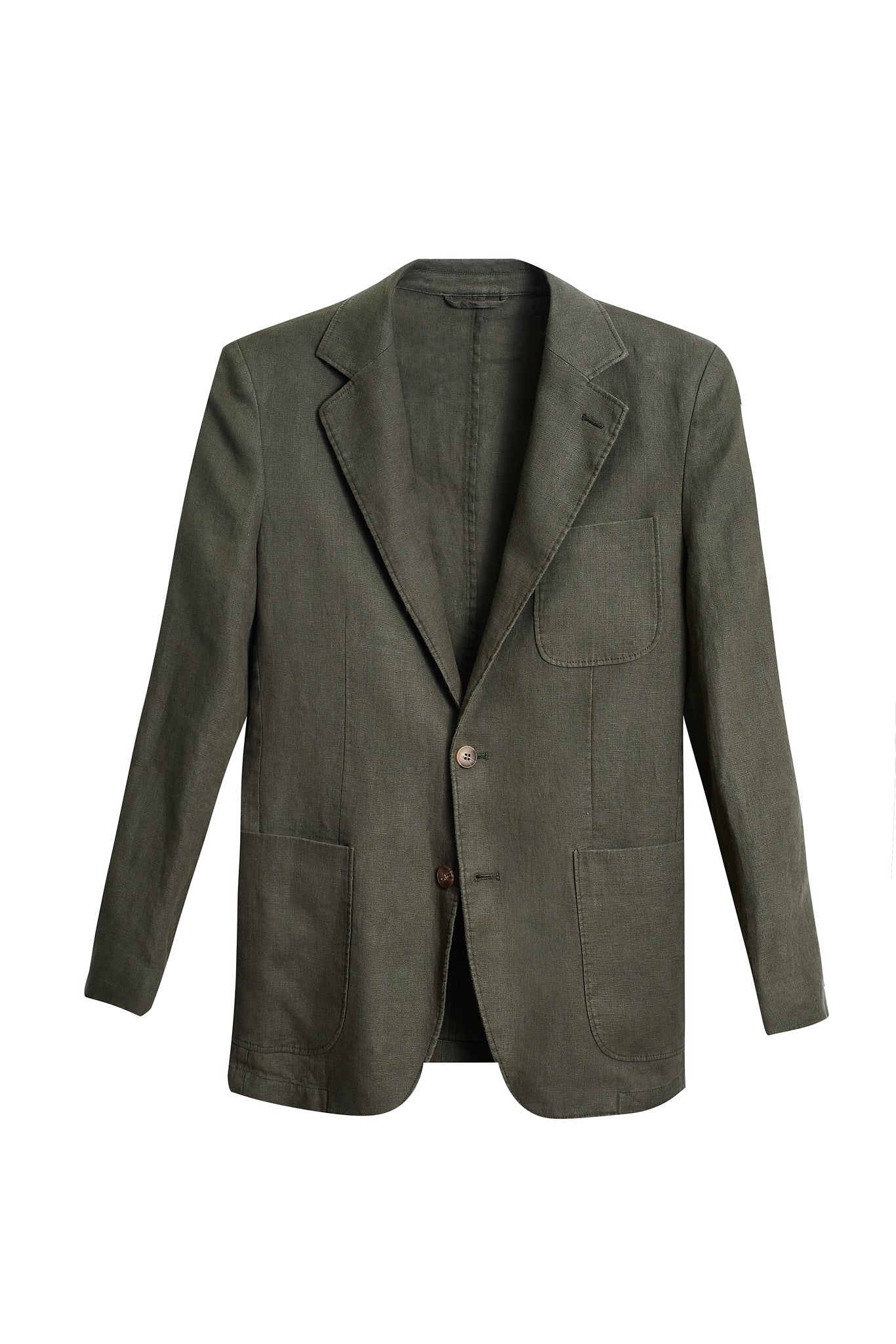 Americana lino verde