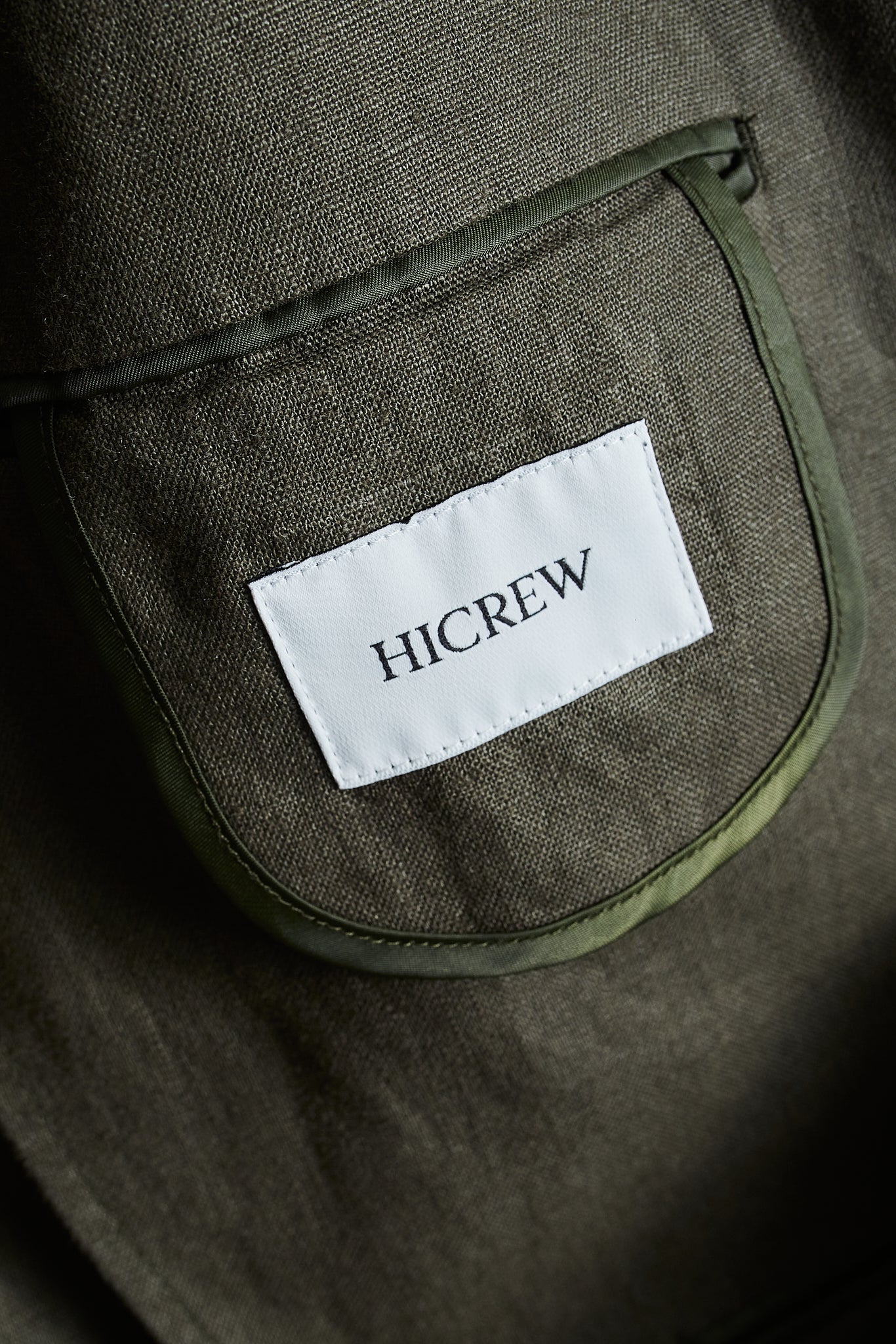 Americana lino verde