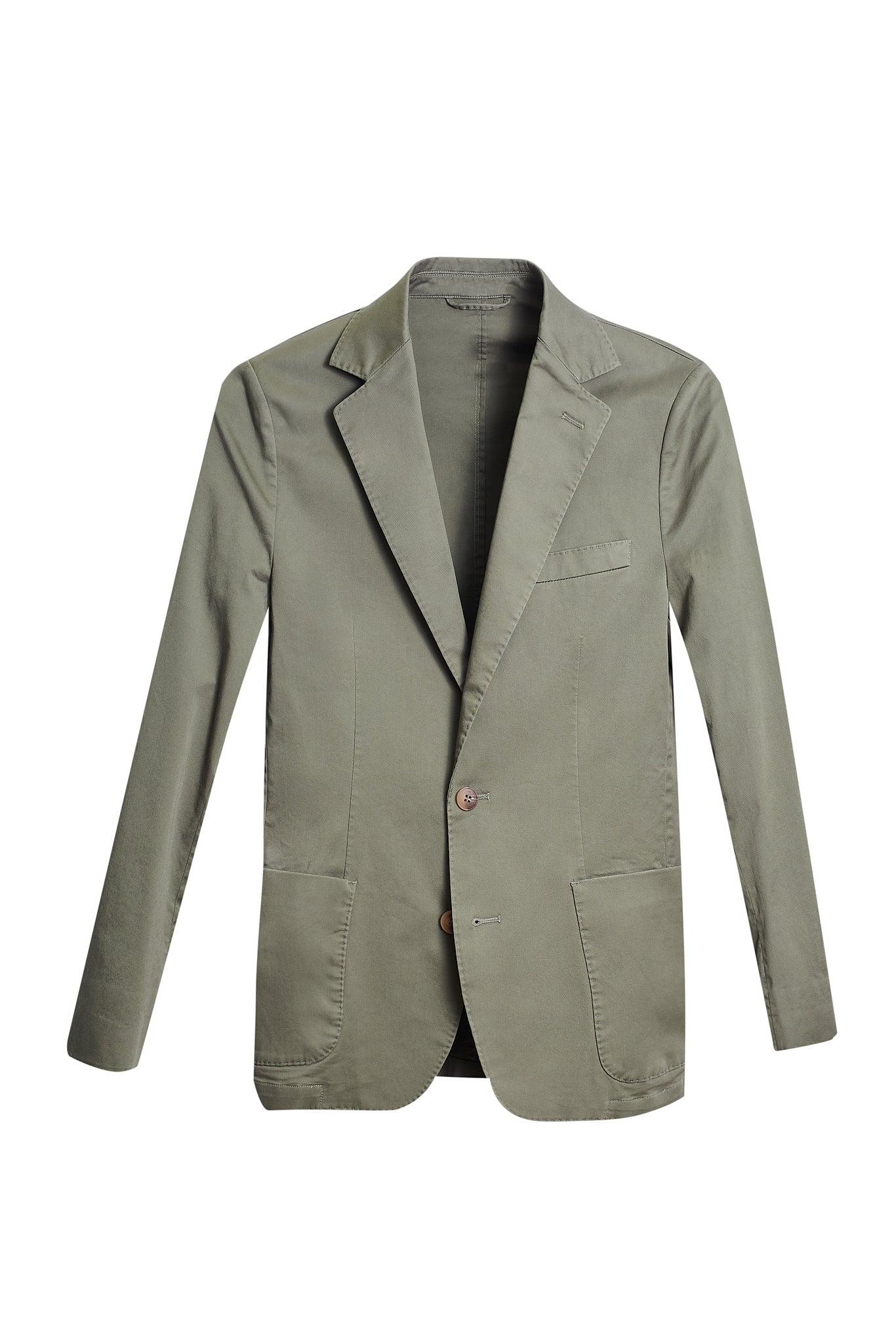 Americana algodón verde