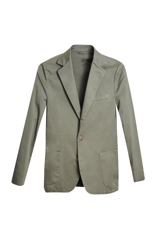 Americana algodón verde