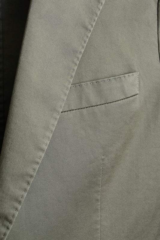 Americana algodón verde