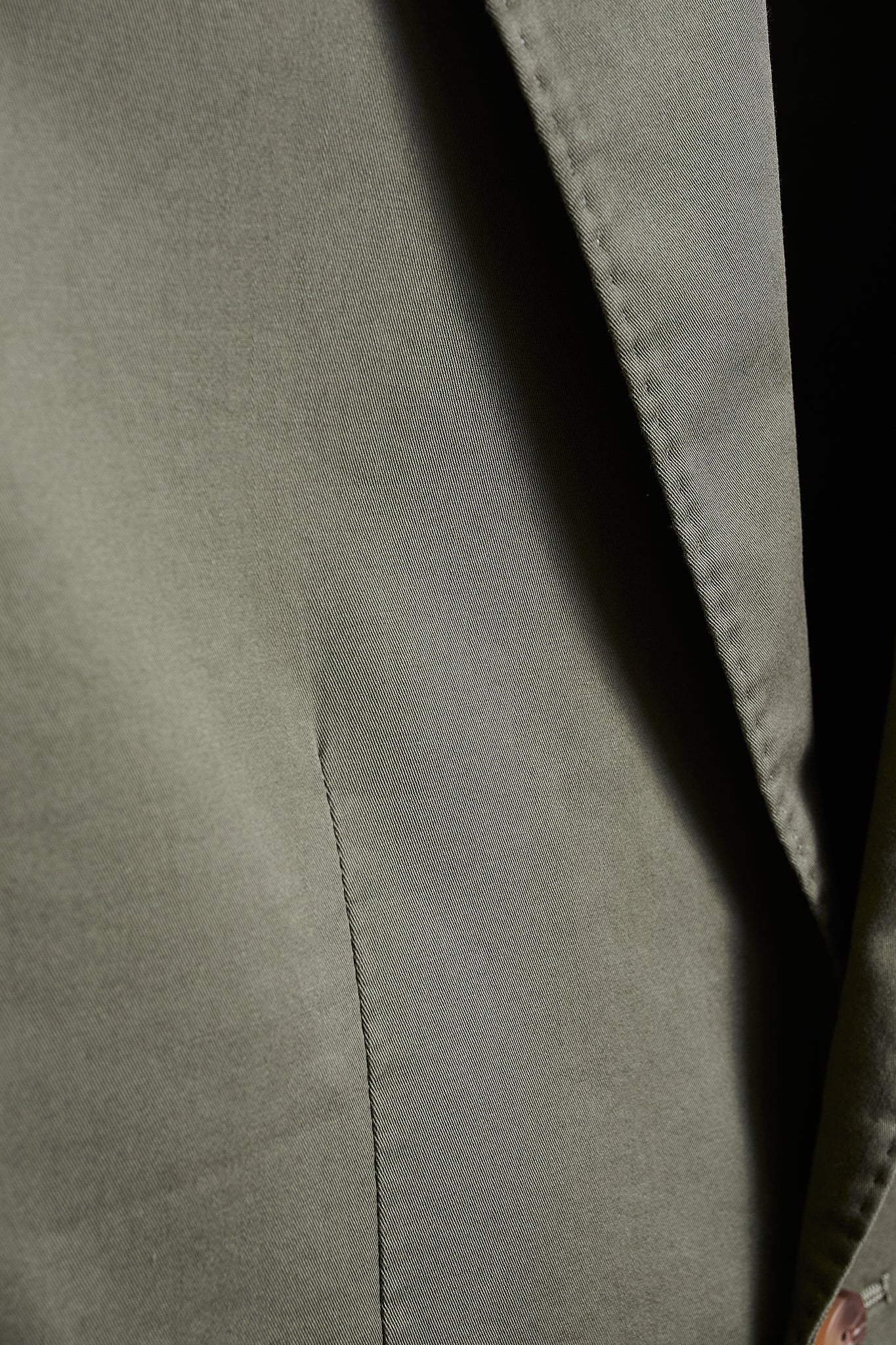 Americana algodón verde