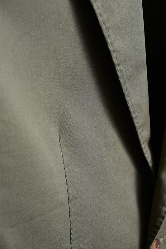 Americana algodón verde