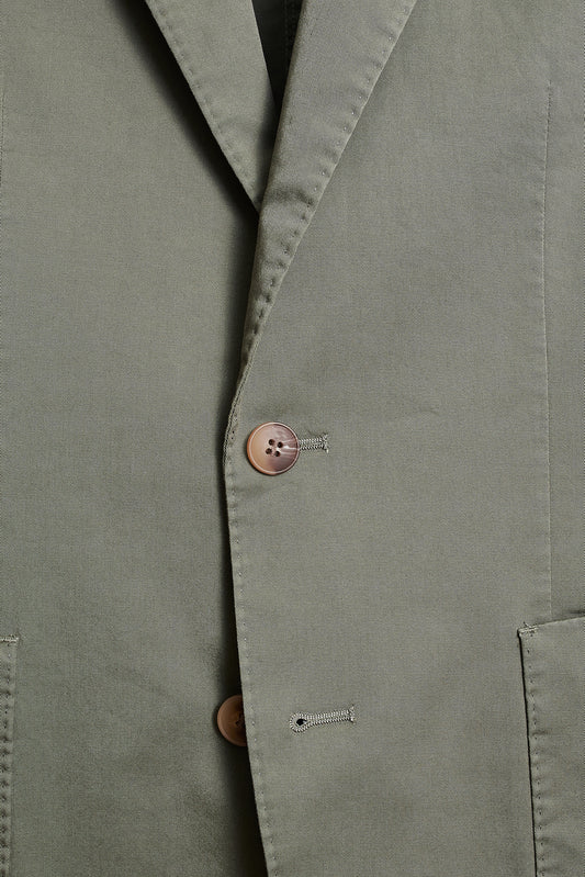 Americana algodón verde