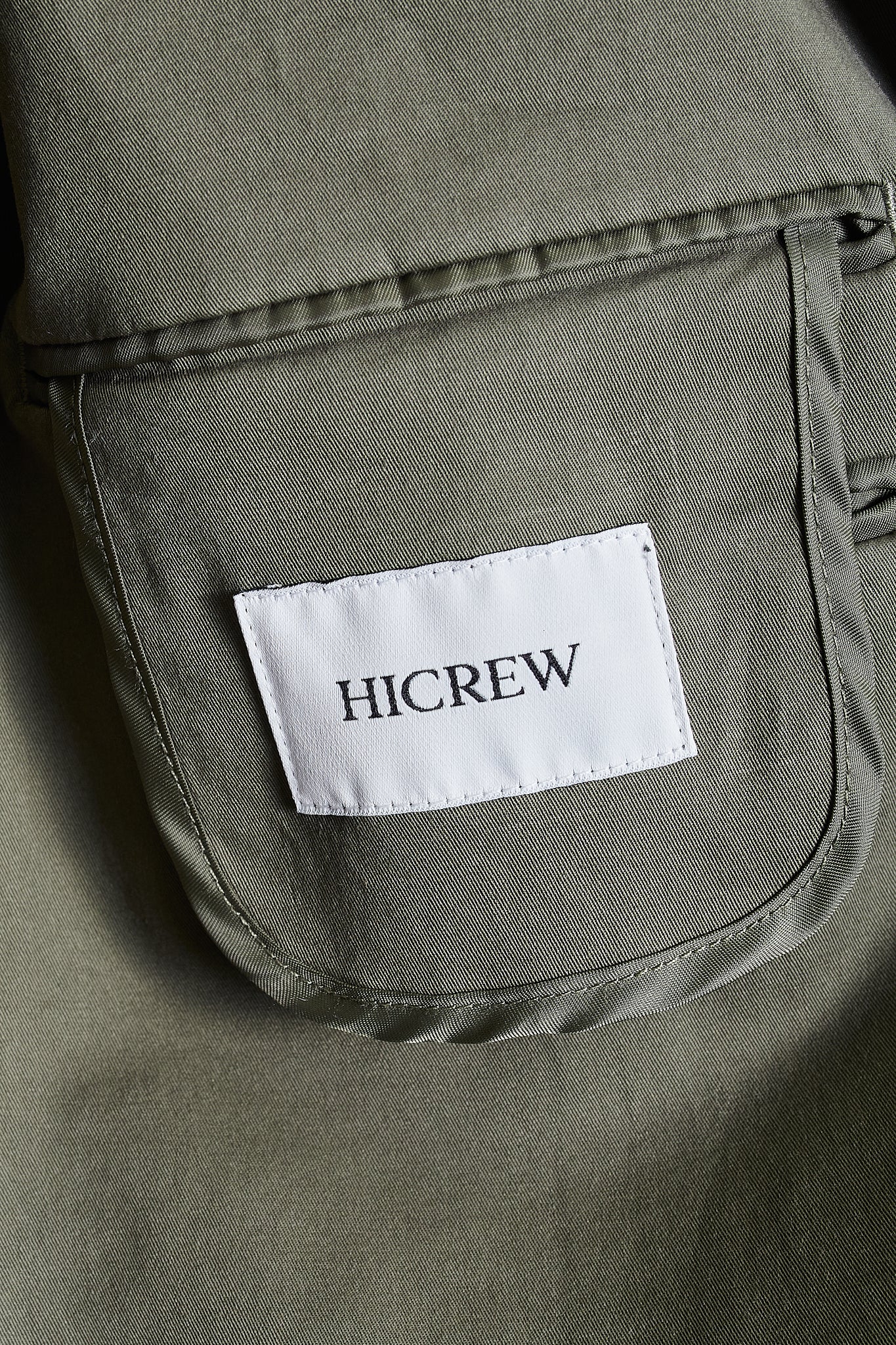 Americana algodón verde