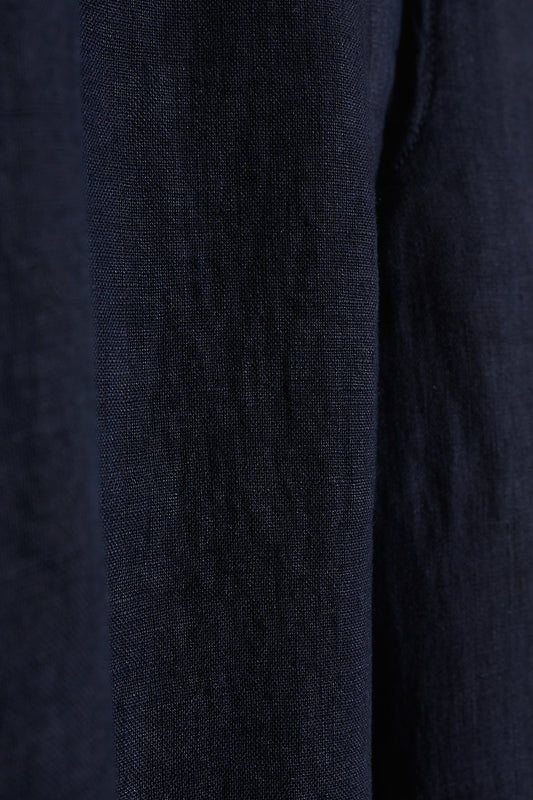 Pantalón jogger lino azul marino
