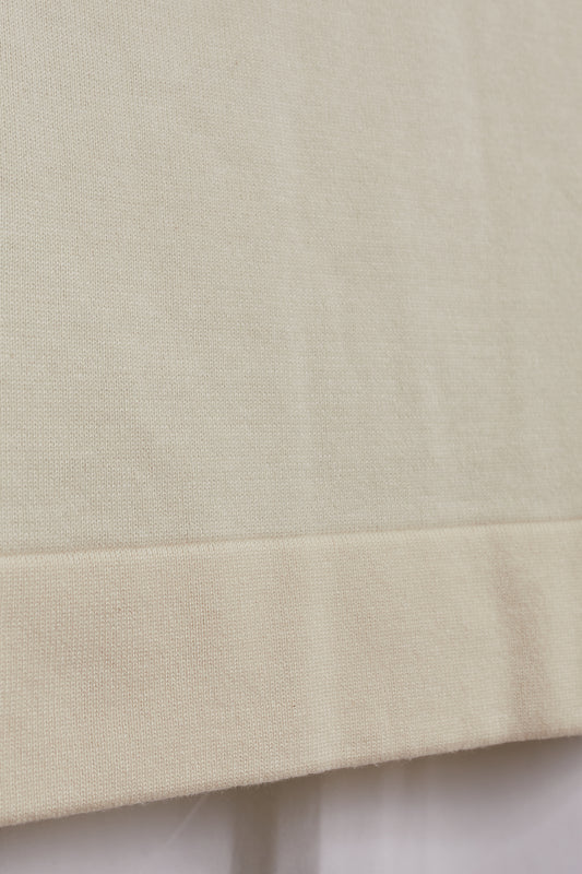 Camiseta punto crema