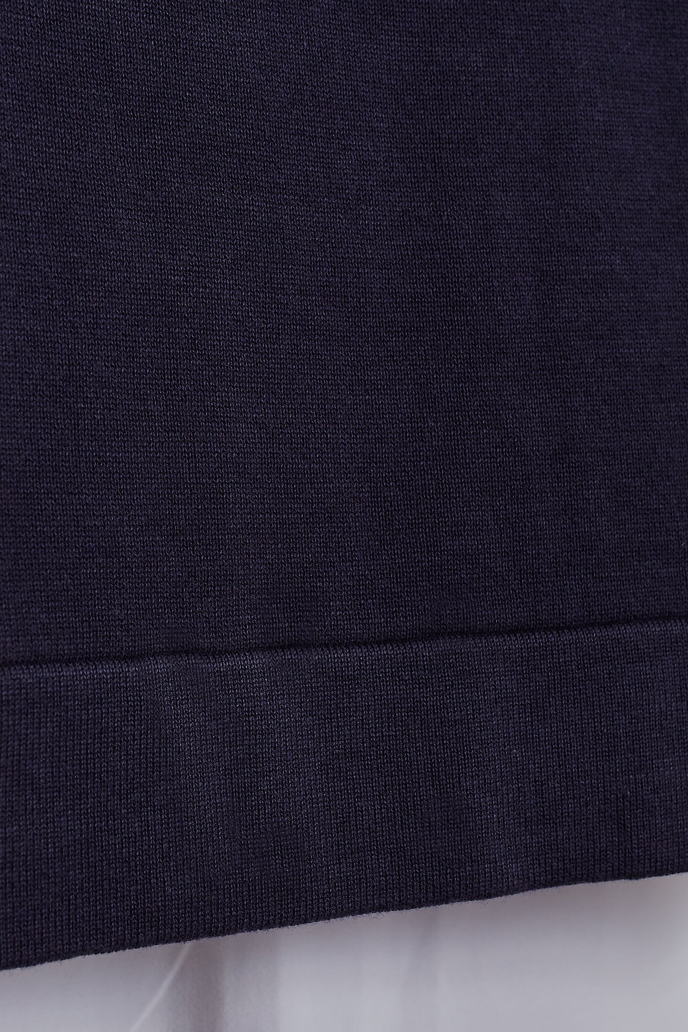 Camiseta punto azul marino