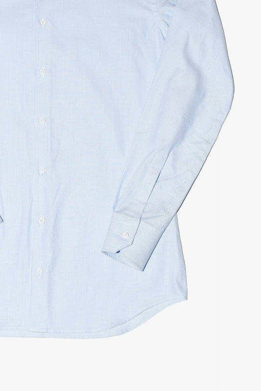 Camisa vestir MTO rayas cuello baby blanco Hippie Crew